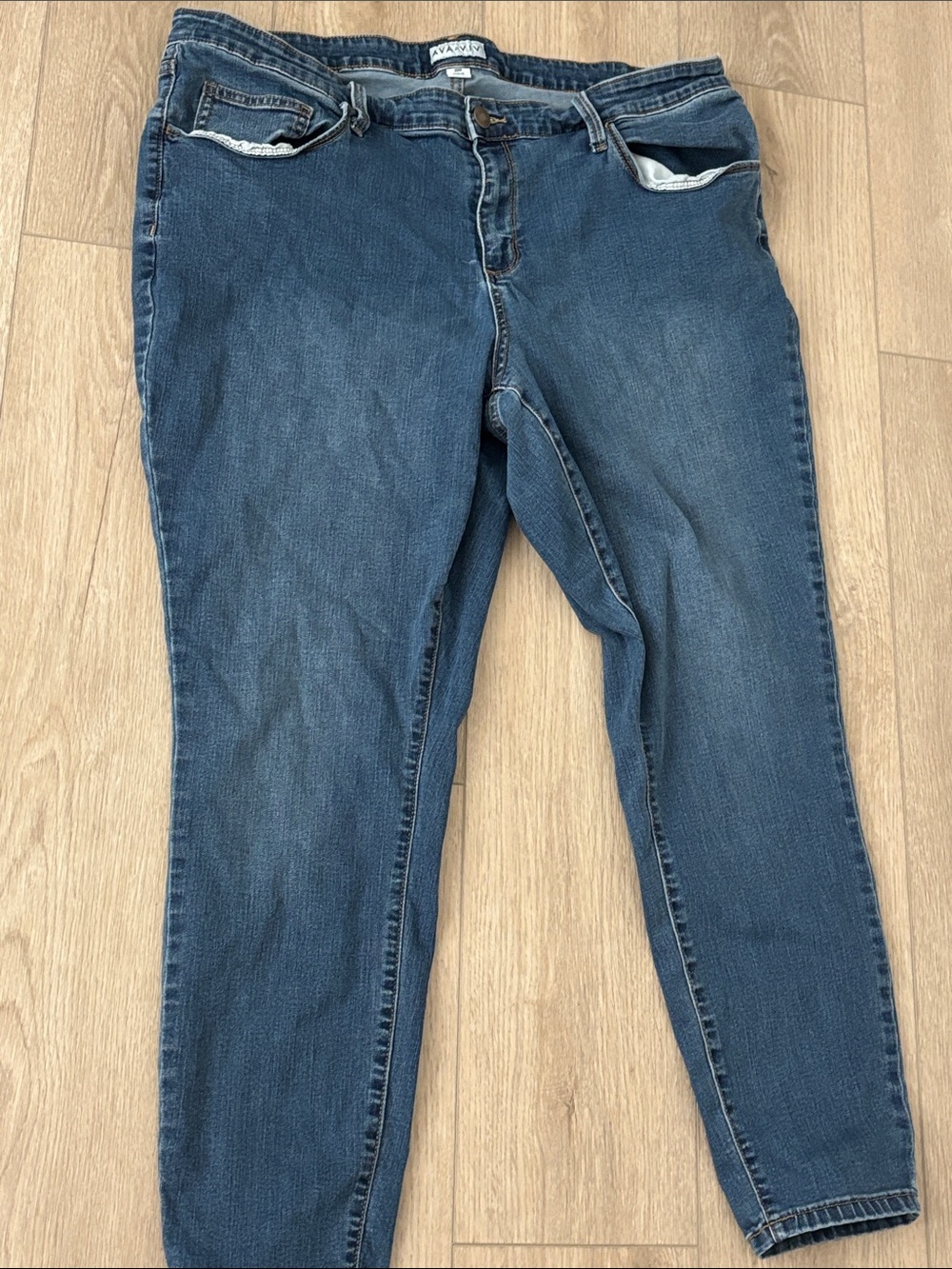 Ava & Viv Dark Blue Skinny Jeans